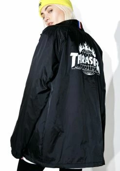 HUF X Thrasher Coaches Jacket