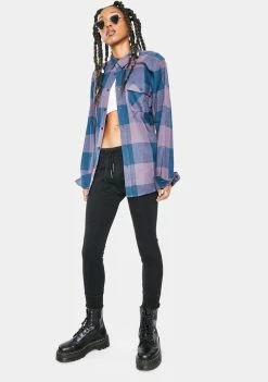 HUF Heights Long Sleeve Flannel