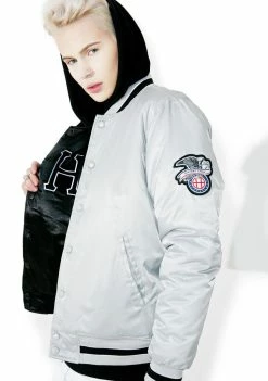 HUF Easy Reversible Satin Jacket