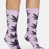 HUF Purple Tie Dye Plantlife Socks Socks & Tights