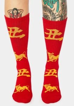 HUF Socks & Tights Year Of The Ox Crew Socks